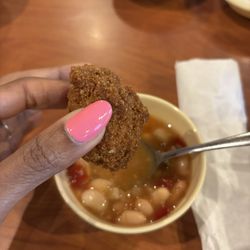 Willow Pond Southern Catfish - Delicious beans and unlimited hush puppies!