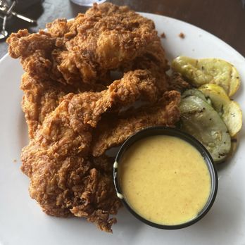 The Lokal Mustang - Five piece chicken, tender meal with grilled squash and zucchinis and honey mustard - New American Near Me - Mustang, Oklahoma The Lokal Mustang - Five piece chicken, tender meal with grilled squash and zucchinis and honey mustard - New American Near Me - Mustang, Oklahoma