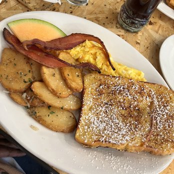 Eggspectation - Gambrills - French toast, potatoes, eggs and bacon. - Breakfast & Brunch Near Me - Gambrills, Maryland