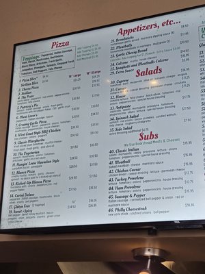 Menu photo 4 A Carini's Pizza & Pasta Murrieta, CA