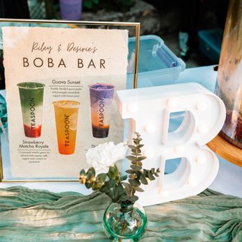 Teaspoon - Teaspoon boba catering at our wedding - Bubble Tea Near Me - Rancho Cucamonga , California Teaspoon - Teaspoon boba catering at our wedding - Bubble Tea Near Me - Rancho Cucamonga , California