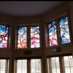 Froedtert Pleasant Valley Health Center Lab - Beautiful stained glass in Prayer room.