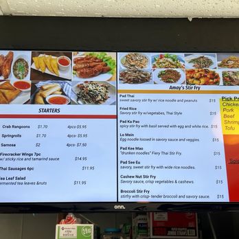 Amay Kitchen - Menu - Thai Near Me - Fort Wayne, Indiana