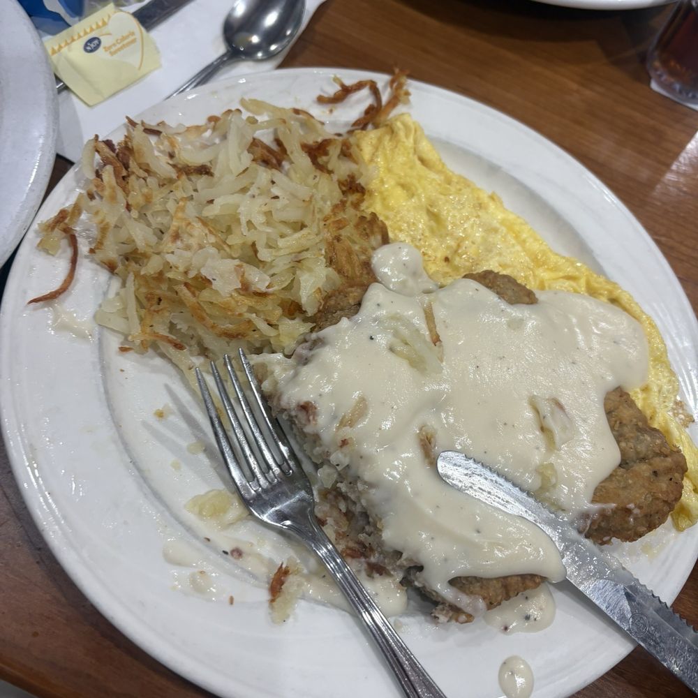 Pancake Palace - Fried chicken steak platter - Breakfast & Brunch Near Me - North Highlands, California Pancake Palace - Fried chicken steak platter - Breakfast & Brunch Near Me - North Highlands, California