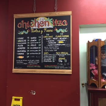 La Hacienda Chichen - Itza - Menu as of 11/25/15 OH YEEEEAH - Bakeries Near Me - Dallas, Texas La Hacienda Chichen - Itza - Menu as of 11/25/15 OH YEEEEAH - Bakeries Near Me - Dallas, Texas