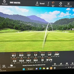 a view of a golf course a view of a golf course