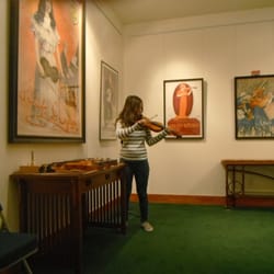 Ifshin Violins - Acoustics in music rooms are awesome.  You can take instruments home to decide!