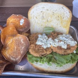 a tray of food a tray of food