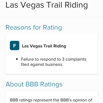 Las Vegas Trail Riding - BEWARE! READ ALL REVIEWS. - Horseback Riding Near Me - Boulder City, Nevada