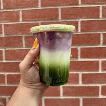 Milk Tea People - Iced Blueberry Lavender Matcha - Tea Rooms Near Me - Denver, Colorado Milk Tea People - Iced Blueberry Lavender Matcha - Tea Rooms Near Me - Denver, Colorado