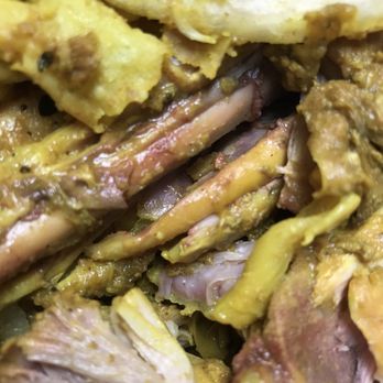Bamboo Caribbean restaurant - A photo of the not fully cooked curry chicken. - Caribbean Near Me - Lawrenceville, Georgia