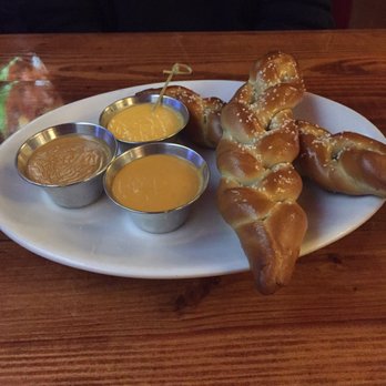 The District Tap - Braided pretzel flight - Sports Bars Near Me - Indianapolis, Indiana The District Tap - Braided pretzel flight - Sports Bars Near Me - Indianapolis, Indiana