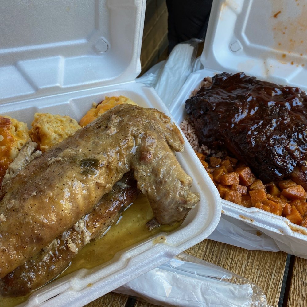 Greedy Pot - a meal in a styrofoam container - Caribbean Near Me - New York, New York Greedy Pot - a meal in a styrofoam container - Caribbean Near Me - New York, New York