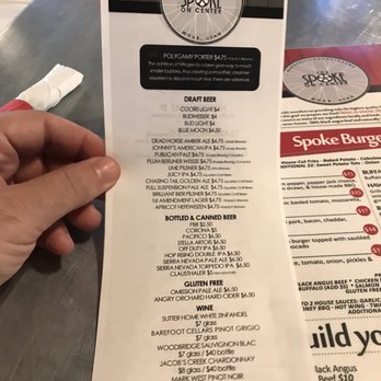 The Spoke on Center - Drink menu - American Near Me - Moab, Utah The Spoke on Center - Drink menu - American Near Me - Moab, Utah
