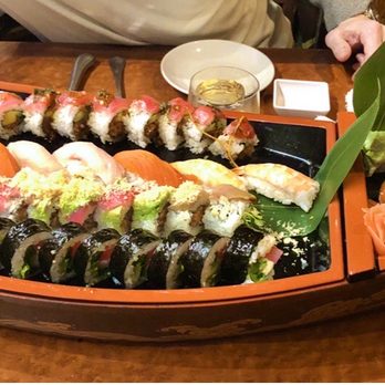 Crave - Samurai boat from our last visit! Back again for more amazing sushi!!! - New American Near Me - Maple Grove, Minnesota Crave - Samurai boat from our last visit! Back again for more amazing sushi!!! - New American Near Me - Maple Grove, Minnesota