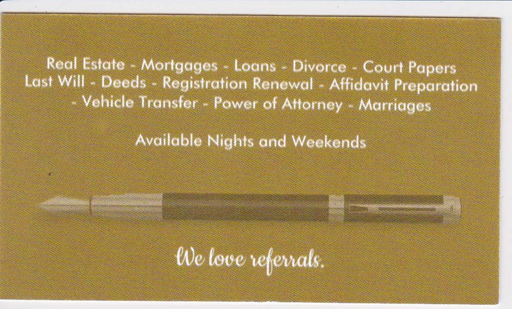 DRAYSON MOBILE NOTARY Updated September 2024 Request a Quote 2920