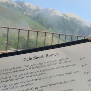 Cafe Kevah - New American Near Me - Big Sur, California