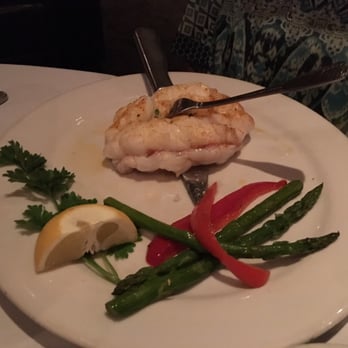 Dal Rae Restaurant - Lobster tail, lemon, and something that makes your pee smell funny - Steakhouses Near Me - Pico Rivera, California