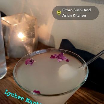 Otoro - Lychee Martini - Sushi Bars Near Me - Plantation, Florida