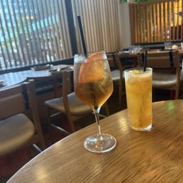 Elderflower spritz was OK Elderflower spritz was OK