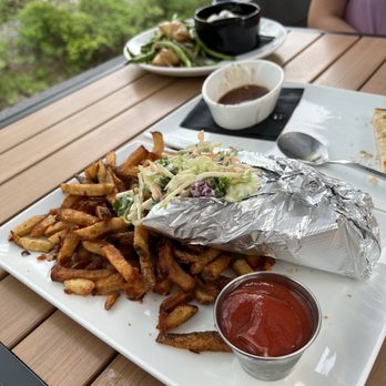 The River Merchant - Nashville Hot Chicken Gyro - New American Near Me - Kent, Ohio The River Merchant - Nashville Hot Chicken Gyro - New American Near Me - Kent, Ohio