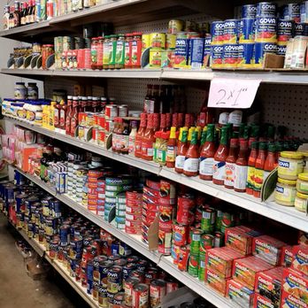 La Esquina Cubana Grocers - shelves of canned food - Grocery Near Me - Miami, Florida La Esquina Cubana Grocers - shelves of canned food - Grocery Near Me - Miami, Florida