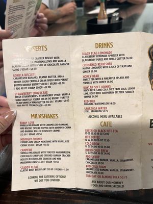 Menu photo 2 Bubba's Biscuit Bar Hudson, NY