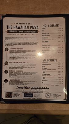 Menu photo 2 Satellite Restaurant Chatham, ON Menu photo 2 Satellite Restaurant Chatham, ON