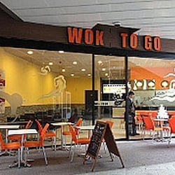 Wok To Go - Entrada del restaurante.