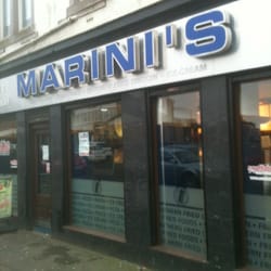 Marini's Fish Bar - Big fat juicy chips sold here mmm