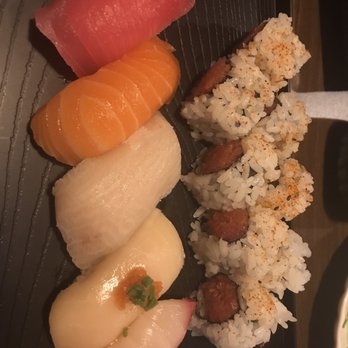 Toki - Chef's choice sushi without the shrimp roll (I was so hungry I ate it before picture ) - Ramen Near Me - Spring, Texas