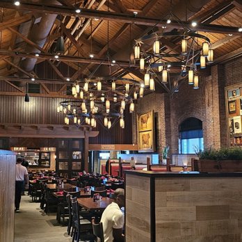 Jack Stack Barbecue - Freight House - Shot of the dining area. (Beautiful high ceilings!) - Barbeque Near Me - Kansas City, Missouri Jack Stack Barbecue - Freight House - Shot of the dining area. (Beautiful high ceilings!) - Barbeque Near Me - Kansas City, Missouri