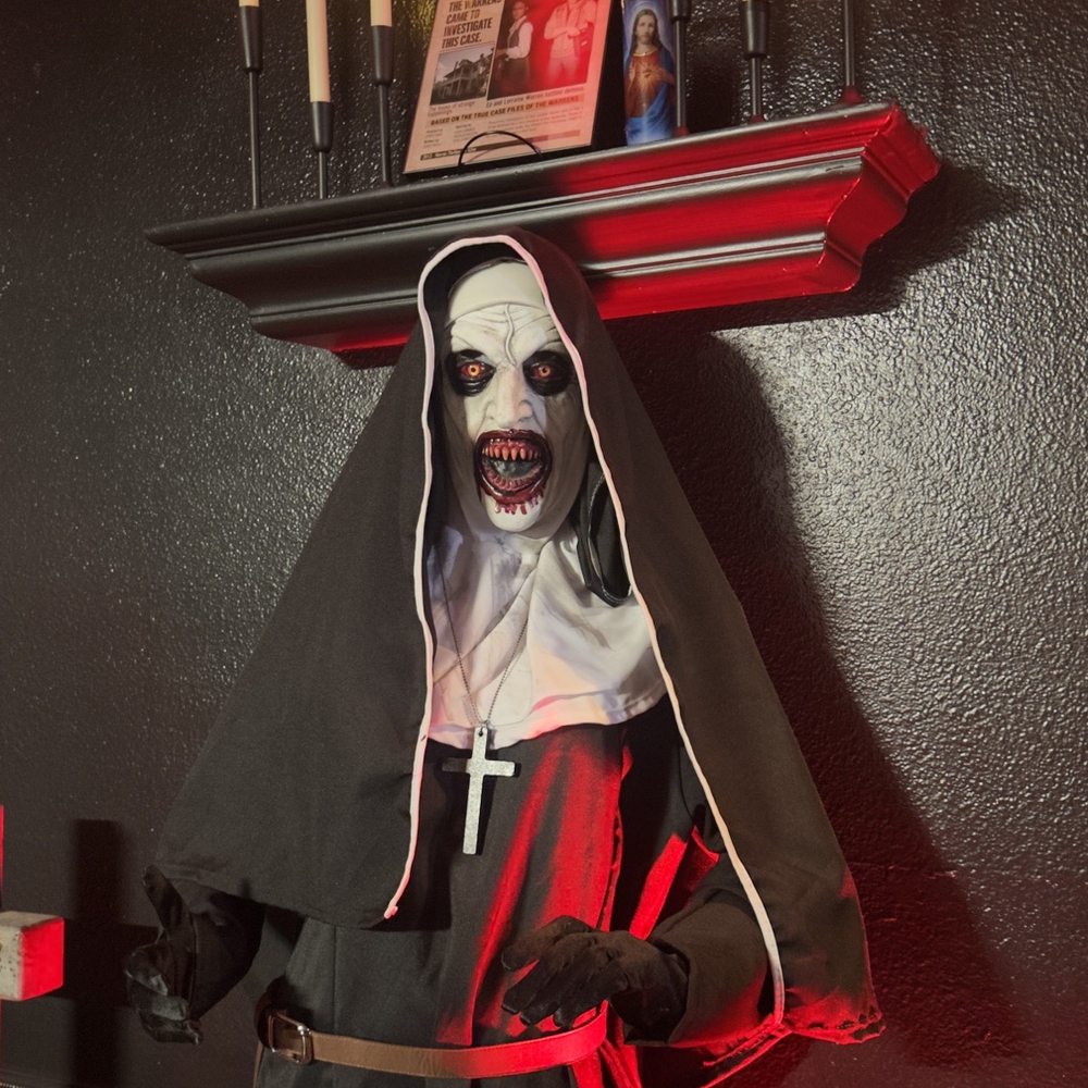 Roast The Dead Coffee - Nun statue - Coffee & Tea Near Me - Riverside, California Roast The Dead Coffee - Nun statue - Coffee & Tea Near Me - Riverside, California