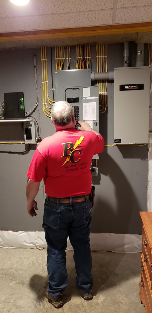 Slide of BC Plumbing Heating Electric AC/R