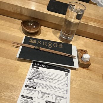 Sugo Hand Roll Bar - Set up - Sushi Bars Near Me - Seattle, Washington