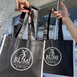 Rumi Bookstore - Bag filled with goodies from Rumi's bookstore.