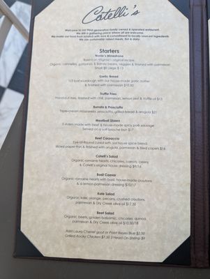 Menu photo 6 Catelli's Geyserville, CA Menu photo 6 Catelli's Geyserville, CA
