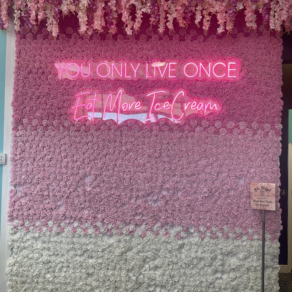 YOLO Rolled Ice Cream - Great backdrop for a picture! - Ice Cream & Frozen Yogurt Near Me - Branson, Missouri YOLO Rolled Ice Cream - Great backdrop for a picture! - Ice Cream & Frozen Yogurt Near Me - Branson, Missouri