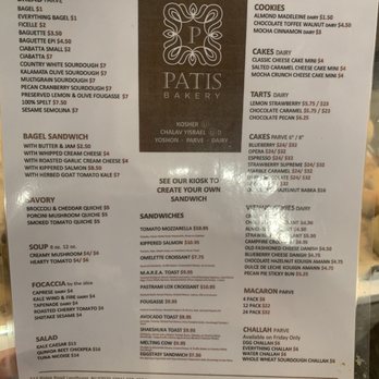 Patis Bakery - Menu - Cafes Near Me - New York, New York Patis Bakery - Menu - Cafes Near Me - New York, New York