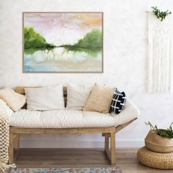 Fine art print on canvas