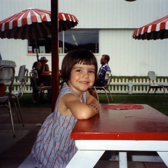 Cherry Hut - Cherry Hut circa 1993.  Kid-size tables are still a hit! - American Near Me - Beulah, Michigan