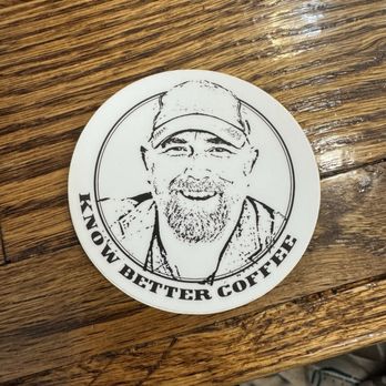 Know Better Coffee - Owner on the sticker - Coffee Roasteries Near Me - Mountain City, Tennessee