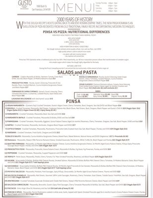 Menu photo 2 Gusto Pinsa Romana San Francisco, CA Menu photo 2 Gusto Pinsa Romana San Francisco, CA