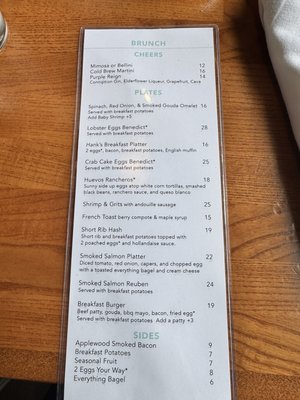 Menu photo 1 Hank's Oyster Bar, Old Town Alexandria, VA Menu photo 1 Hank's Oyster Bar, Old Town Alexandria, VA