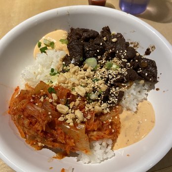 World Street Kitchen - Korean "BBQ" Beef Short Ribs Yum Yum Rice Bowl - Asian Fusion Near Me - Minneapolis, Minnesota World Street Kitchen - Korean "BBQ" Beef Short Ribs Yum Yum Rice Bowl - Asian Fusion Near Me - Minneapolis, Minnesota