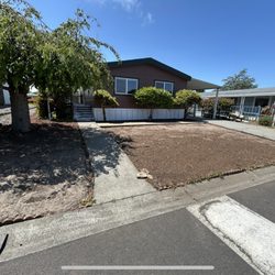 Greener Choices Landscaping - Before picture of a project completed
