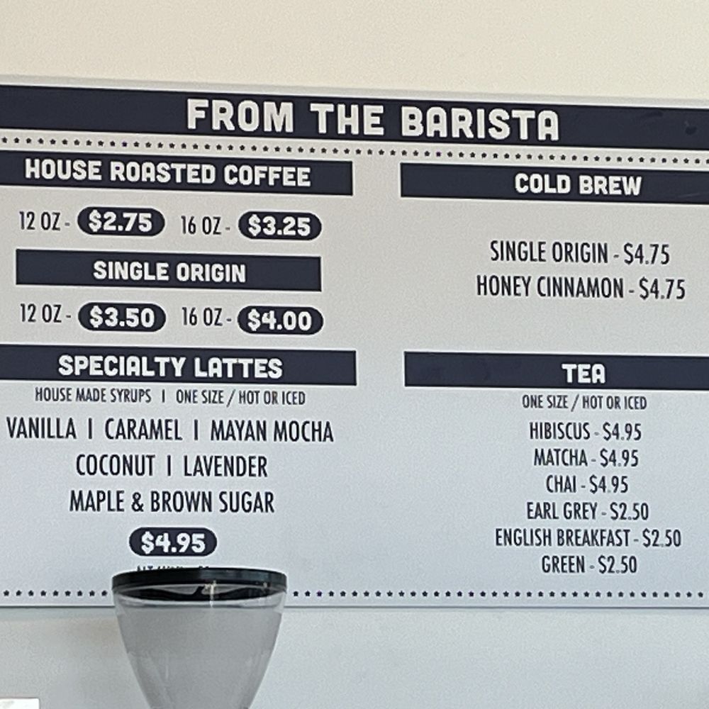 Parlor Doughnuts - Beverage Menu - Donuts Near Me - Venice, Florida Parlor Doughnuts - Beverage Menu - Donuts Near Me - Venice, Florida