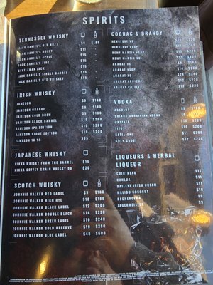 Menu photo 2 Red Bottle Wheeling, IL