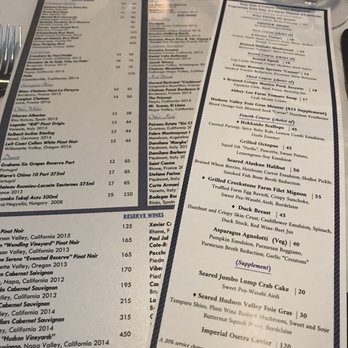 Sel - Course menu and wines - New American Near Me - Scottsdale, Arizona