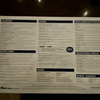 Kona Grill - Boca Park - Menu - New American Near Me - Las Vegas, Nevada Kona Grill - Boca Park - Menu - New American Near Me - Las Vegas, Nevada